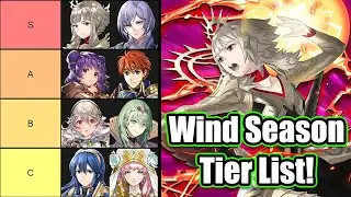Which Wind Season Legendary Heroes are BEST? Wind Season Tier List! [Fire Emblem Heroes]
