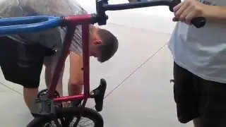 Crappy redline bmx bike