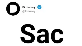 Sac Meaning In English