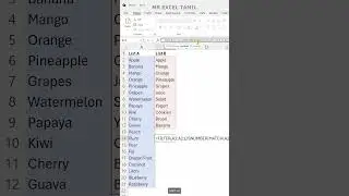 Find Common Items in Excel Using FILTER + MATCH | Fastest Method!