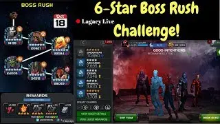6-Star Boss Rush Challenge Live! - Marvel Contest Of Champions