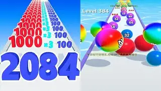 Number Master VS Ball Run 2048 - All Levels Gameplay Android iOS Ep 5