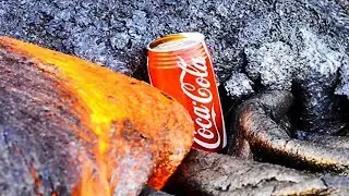 Coke Can on HOT LAVA Test