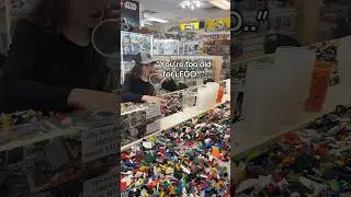 Too old for LEGO!?😭 #lego #shorts