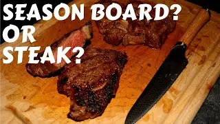 Season Your Cutting board or Season your Steak? EXPERIMENT! | Cooking Is Easy