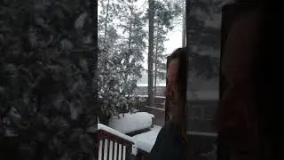 Snow in payson AZ 2019.