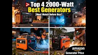 ✅ Top 4 2000-Watt Best Generator Reviews [Must Watch Before Buy!] | Generator Price