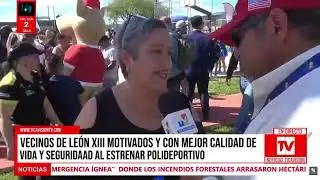 Diputadas PLN, y alcalde de Tibás, acuden a inauguración de enorme polideportivo en León XIII
