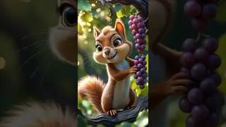 🍇🐿 #squirrel #hungry #funny #cute #animals #animalshorts #pets #animallover #cutesquirrel #ardilla