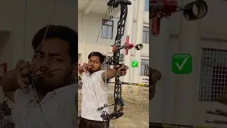 Real practice, real struggle 🏹 #ArcheryPractice #RealPractice #NeverGiveUp #IndianArcher #shorts