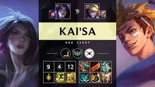 Kai'Sa ADC vs Ezreal - KR Challenger Patch 25.18