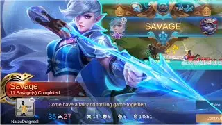 the revenge of the oppressed | Miya Savage Gameplay 2021 | Mobile Legends | Natzu Dragneel