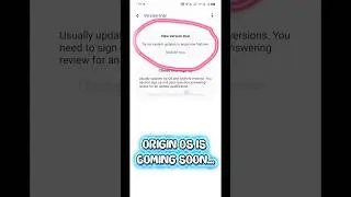 IQOO Z9s Pro OriginOS 6 Update 🔥🔥 #iqooz9spro #originos6 #originos #vivot3pro