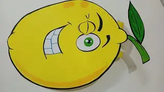 How to make Fancy dress Lemon vegetable / Lemon Fancy dress making idea / SPN art