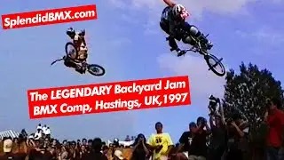1997: LEGENDARY Backyard Jam BMX Competition - 90s BMX Dirt, Mid School BMX Vert, UK BMX History.