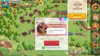 Rise of Kingdoms Barbarian Keep Solo 2 15 2021