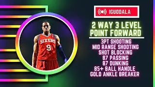 BEST 2 WAY 3 LEVEL POINT FORWARD BUILD FOR NBA 2K24 NEXT GEN