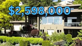 INSIDE $2,598,000 Luxury West Coast Dream Home in Colwood, BC. ICF Construction.