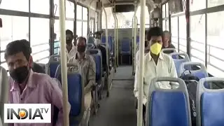 Lockdown 4.0: Bus services resumed in Delhi