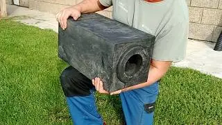 Chernobyl Graphite Block in my backyard!