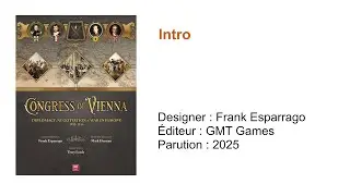 1- Congress of Vienna // Intro