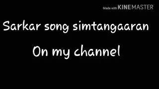 Tomorrow sarkar single track simtangaaran