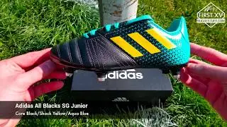 Adidas All Blacks SG Junior Rugby Boots