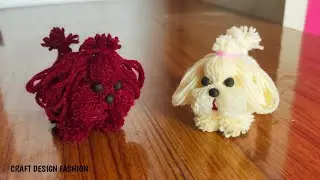 The Cutest Little Dog Making🐶🐕| Little Dog Making With Wool | How To Make A Little Dog