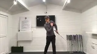 Lead side through impact