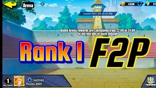 Why Not? 100% F2P RANK 1 ARENA - BISF2P Bleach Immortal Soul