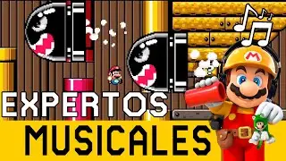 Niveles MUSICALES y COMPLICADOS!! - NIVELES EXPERTOS MUSICALES | SUPER MARIO MAKER 2