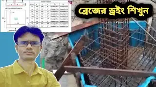 ড্রইং বুঝে ব্রেজ বাঁধুন। 