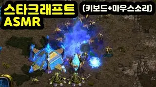 【ASMR】 스타크래프트 밀리 게임 | 키보드&마우스 소리 | GK75 빙하로즈축 소리 | 스타크래프트 밀리 플레이영상