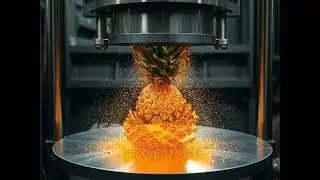 Hydraulic Press vs Pineapple &ndash; Satisfying Crushing!