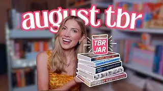 TBR Prompt Jar Chooses My August Reads! 🌺🫙📚 (August 2025 TBR)