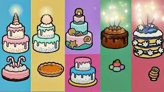 CAKE RECIPES IN TOCA BOCA 🧁🍰🎂🍬🥧 TOCA LIFE WORLD