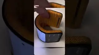 Motorola&rsquo;s bendable concept phone that wraps around wrist .#motorola #smartphone #smartphonereview