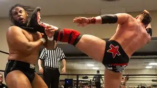 Caleb Konley & Zane Riley vs. Andy Brown & Ray Rosas | Tag Team Throwdown | Bar Wrestling
