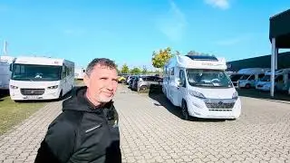 Der teilintegrierte Forster 699 LF mit Heckbad. #dinnebier_reisemobile