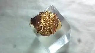 22ct/916kdm gold Durga Mata Ring