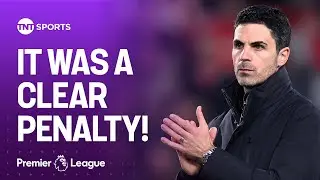 Mikel Arteta FRUSTRATED with the draw against Nottingham Forest and being denied a penalty 😡