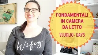 Essenziali in camera da letto