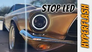 Fix LED Hyper flash problem for good - all classic cars  #turnsignal #flasher #resistor