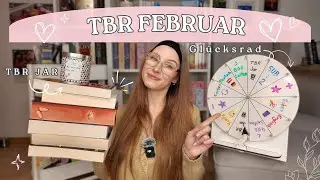 Glücksrad sucht meinen TBR aus 📚 | tbr jar | Februar ✨🩷