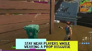 Prop Disguise, Don a Disguise within 20m of a player  - Fortnite How To?