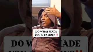 DO WHAT MADE YOU FAMOUS‼️ #music #business #podcast