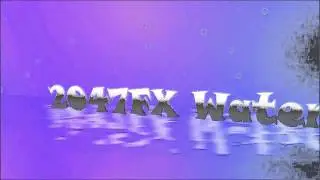 2047FX - Free Intro - Text Rise From Water