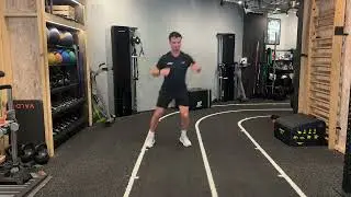 Running Drill - Lateral Shuffle (In & Outs)