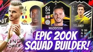 *EPIC* 200K TEAM FIFA 21 (Increase Your Skill Rating)! | FIFA 21 200K SQUAD BUILDER!