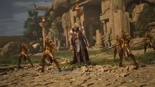 Lost Soul Aside Boss Lord Golden Lion intro scene